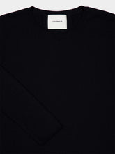 Lisa Yang Black Maurie Cotton Cashmere Sweater