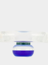 Reflections Copenhagen Clear Teal and Blue Crystal Colette Tray