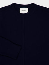 Lisa Yang Navy Nairi Knitted Cashmere Sweater