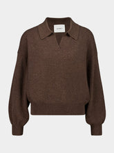 Lisa Yang Dark Brown Katriel Cashmere Sweater