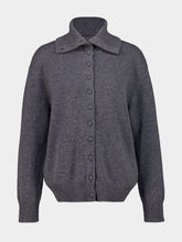 Lisa Yang Graphite Denie Cashmere Cardigan