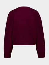 Lisa Yang Deep Plum Emmylou Cashmere Cardigan Jacket