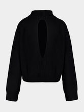 Lisa Yang Black Knitted Cashmere Tiona Turtleneck Sweater