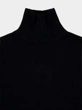 Lisa Yang Black Knitted Cashmere Tiona Turtleneck Sweater