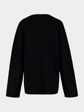 Lisa Yang Black Han Fu Knitted Cashmere Cardigan Jacket