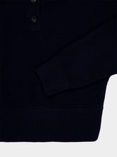 Lisa Yang Blue Aylani Cashmere Knitted Turtleneck Sweater