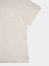 Frescobol Carioca Yellow Haze Angelo Linen Shirt