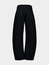 Frame Sutro Dark Blue Zip Wide-Leg Jeans