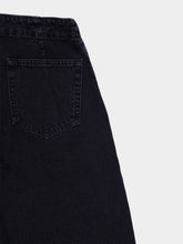 Frame Sutro Dark Blue Zip Wide-Leg Jeans