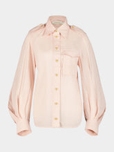 Zimmermann Blush Utility Ramie Shirt