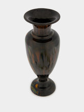 All Origine Fat Lava Ceramic Vase in Blue and Orange