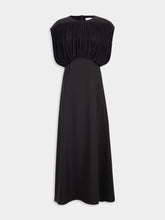 Zimmermann Black Crush Bias Midi Dress