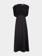 Zimmermann Black Crush Bias Midi Dress