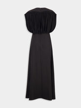 Zimmermann Black Crush Bias Midi Dress
