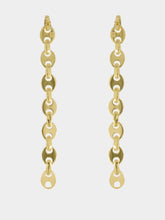 Gold Nano Chain Drop Earrings | PDP - Fashion Clinic