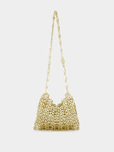 Rabanne 1969 Iconic Gold Nano Shoulder Bag