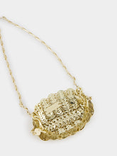 Rabanne 1969 Iconic Gold Nano Shoulder Bag