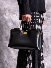 Dolce & Gabbana Vittoria Handbag in Black Calfskin