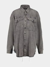 Mother Gray Lazy Sunday Shirt Jacket