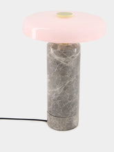 Design By Us Silver and Rose Trip LED Lamp