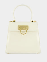 Ferragamo Small Iconic Magnolia Top Handle Bag