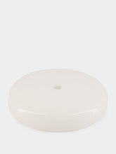 Design By Us White Glossy Trip Glass Shade