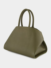 Ferragamo Olive Green Small Hug Handbag