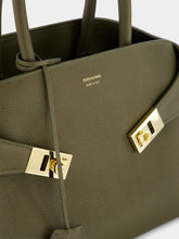 Ferragamo Olive Green Small Hug Handbag