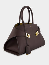 Ferragamo Brown Hug Bicolor Medium Handbag