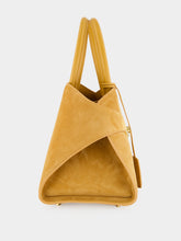 Ferragamo Brown Hug Small Leather Top Handle Bag