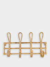Madam Stoltz Bamboo Wall Coat Rack