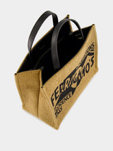 Ferragamo Honey Medium Venna Logo Tote Bag