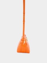 Ferragamo Orange Ayers Leather Hug Pouch