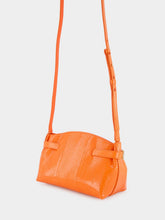 Ferragamo Orange Ayers Leather Hug Pouch
