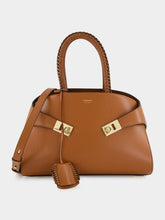 Ferragamo New Cognac Small Hug Handbag