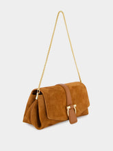 Ferragamo Natural Rust Leather Shoulder Bag