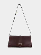 Ferragamo Oxblood Red Large Front Flap Soulder Bag