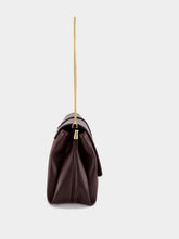 Ferragamo Oxblood Red Large Front Flap Soulder Bag