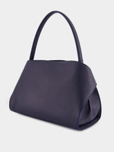 Ferragamo Navy Blue Medium Hug Bag