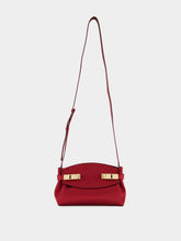Ferragamo Small Red Silk Pouch Bag