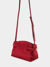 Ferragamo Small Red Silk Pouch Bag