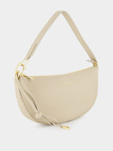 Ferragamo Stone Hammered Calfskin Hobo Bag
