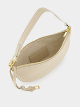 Ferragamo Stone Hammered Calfskin Hobo Bag