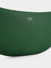 Ferragamo Forest Green Leather Hobo Bag