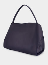 Ferragamo Hug Soft Large Navy Blue Shoulder Bag