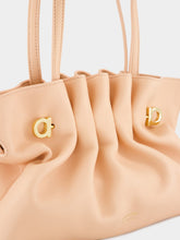 Ferragamo Pink Soft Gancio Small Shoulder Bag