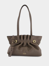 Ferragamo Cement Small Soft-Bag in Nappa Leather