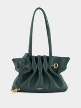 Ferragamo Moss Green Small Soft-Bag