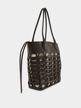 Ferragamo Brown Gancini Medium Tote Bag