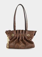 Ferragamo Small Dark Brown Soft Bag